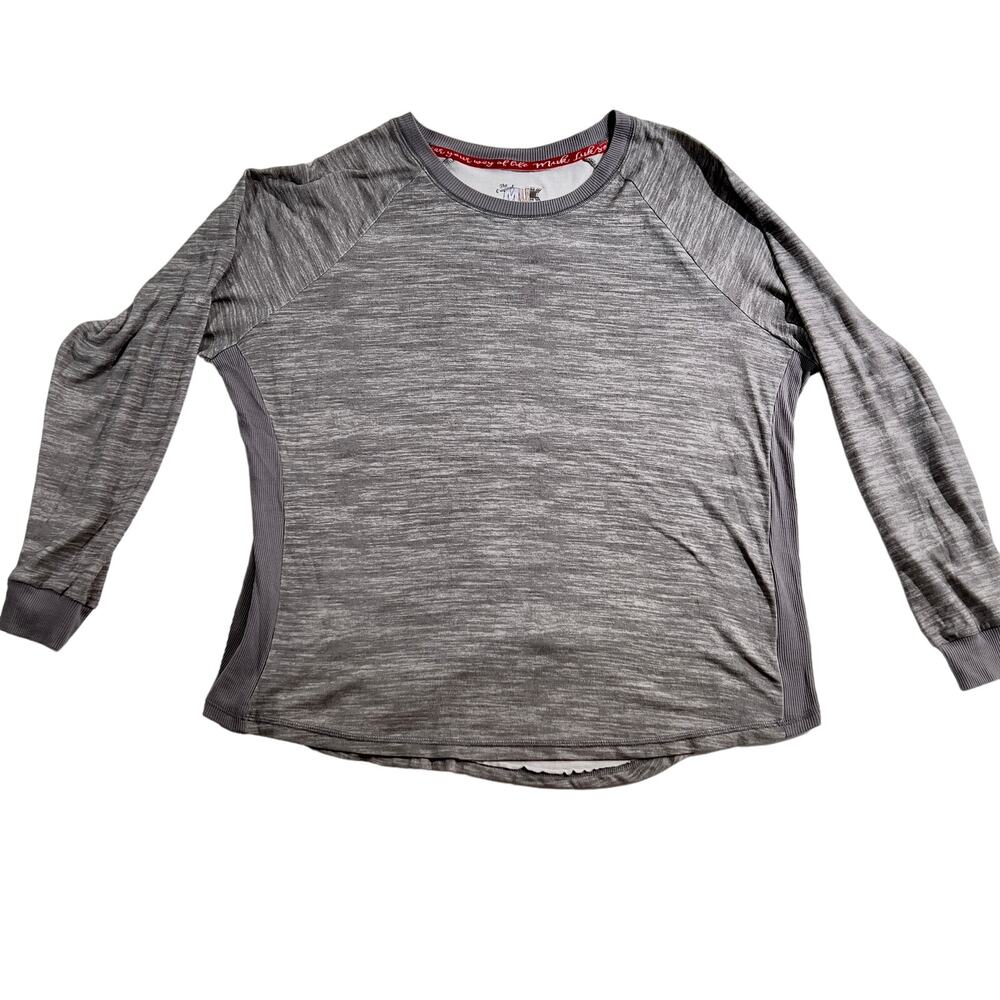 The Original Muk Luks Long Sleeve T-Shirt Woman's 1X Incredibly Soft!